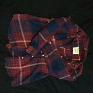 Boyfriend fit flannel